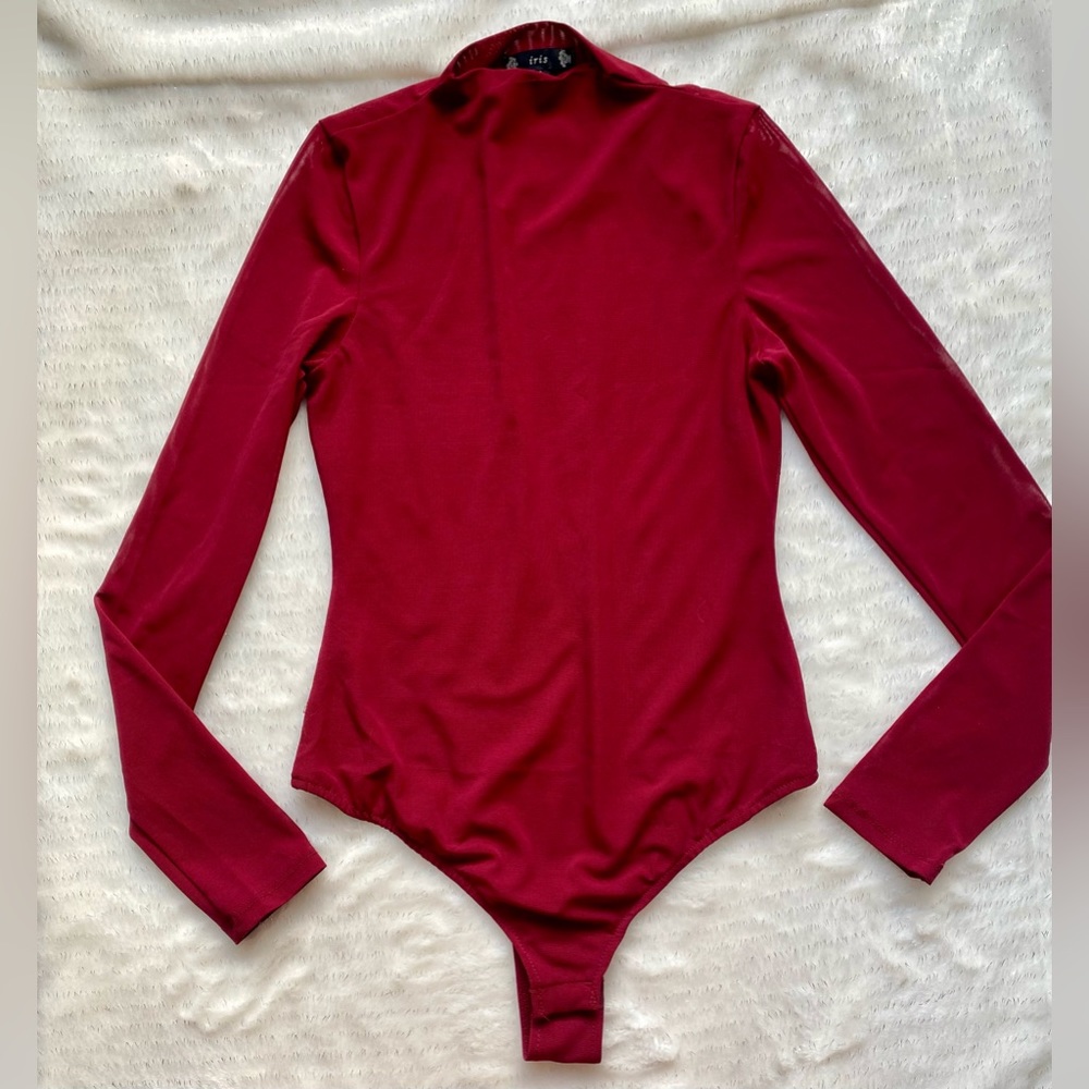 Maroon Bodysuit